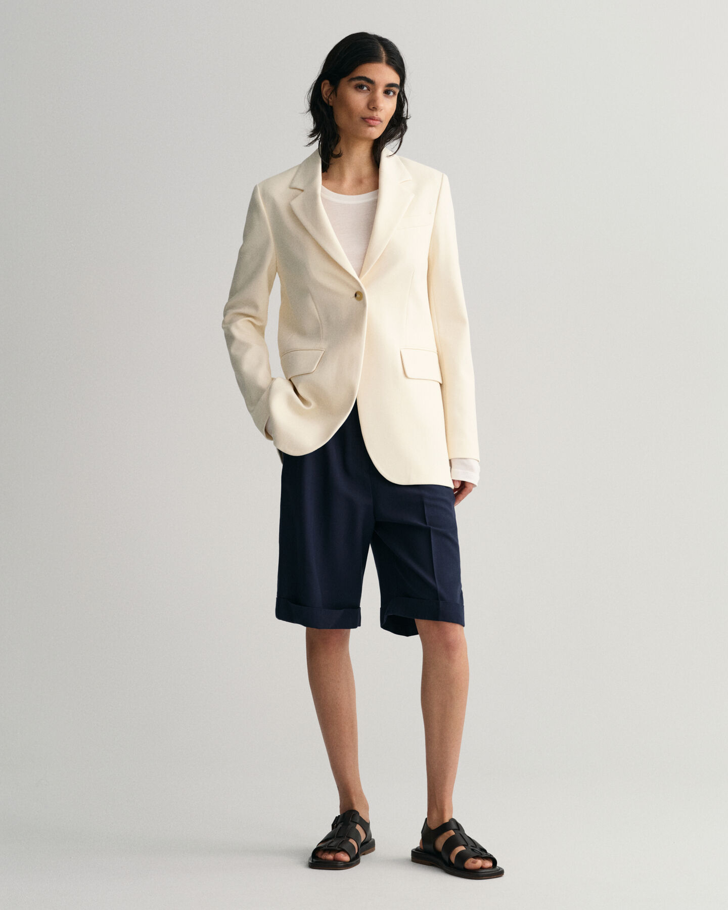 Regular Fit Jersey Blazer