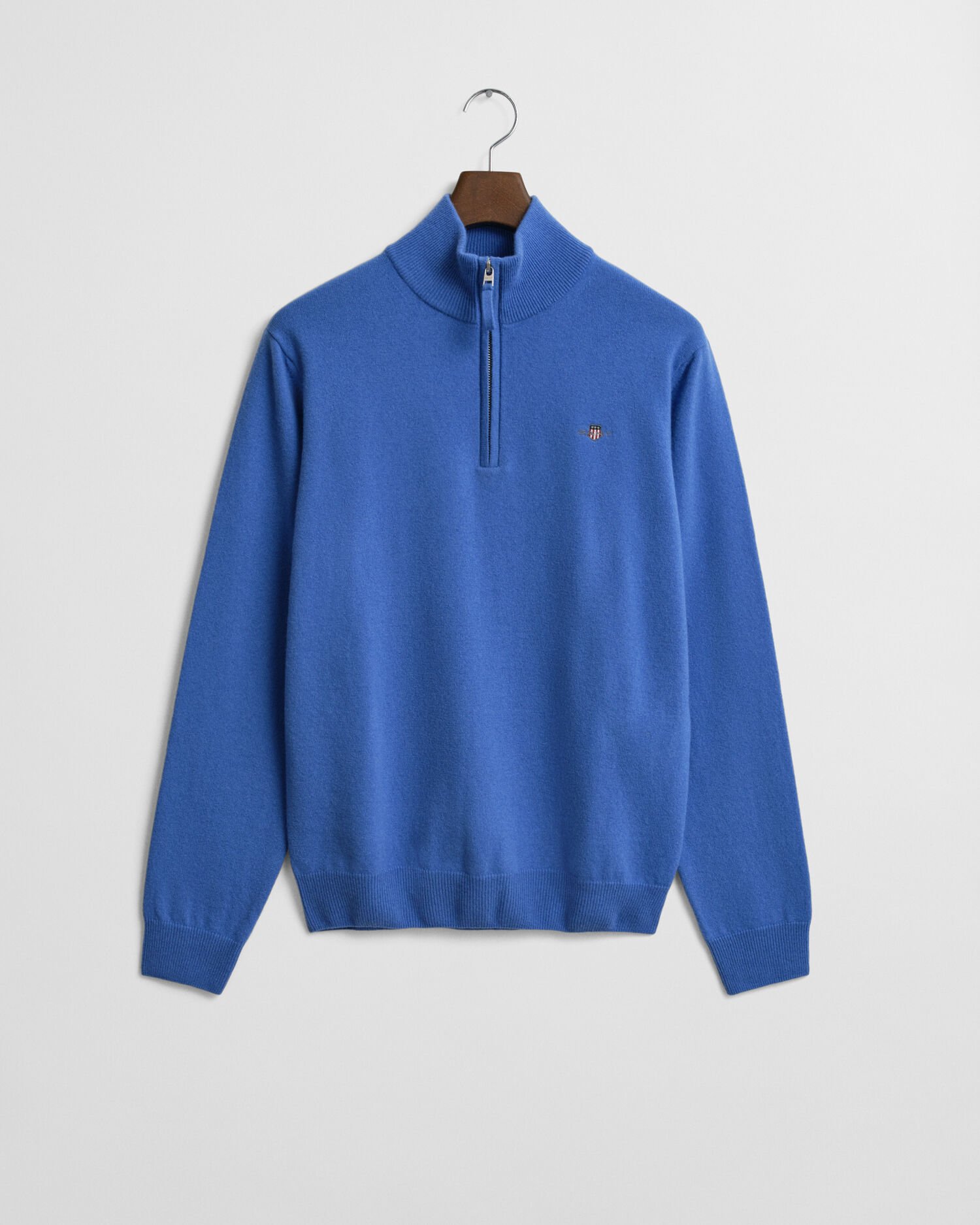 Superfine Lambswool Half-Zip Sweater