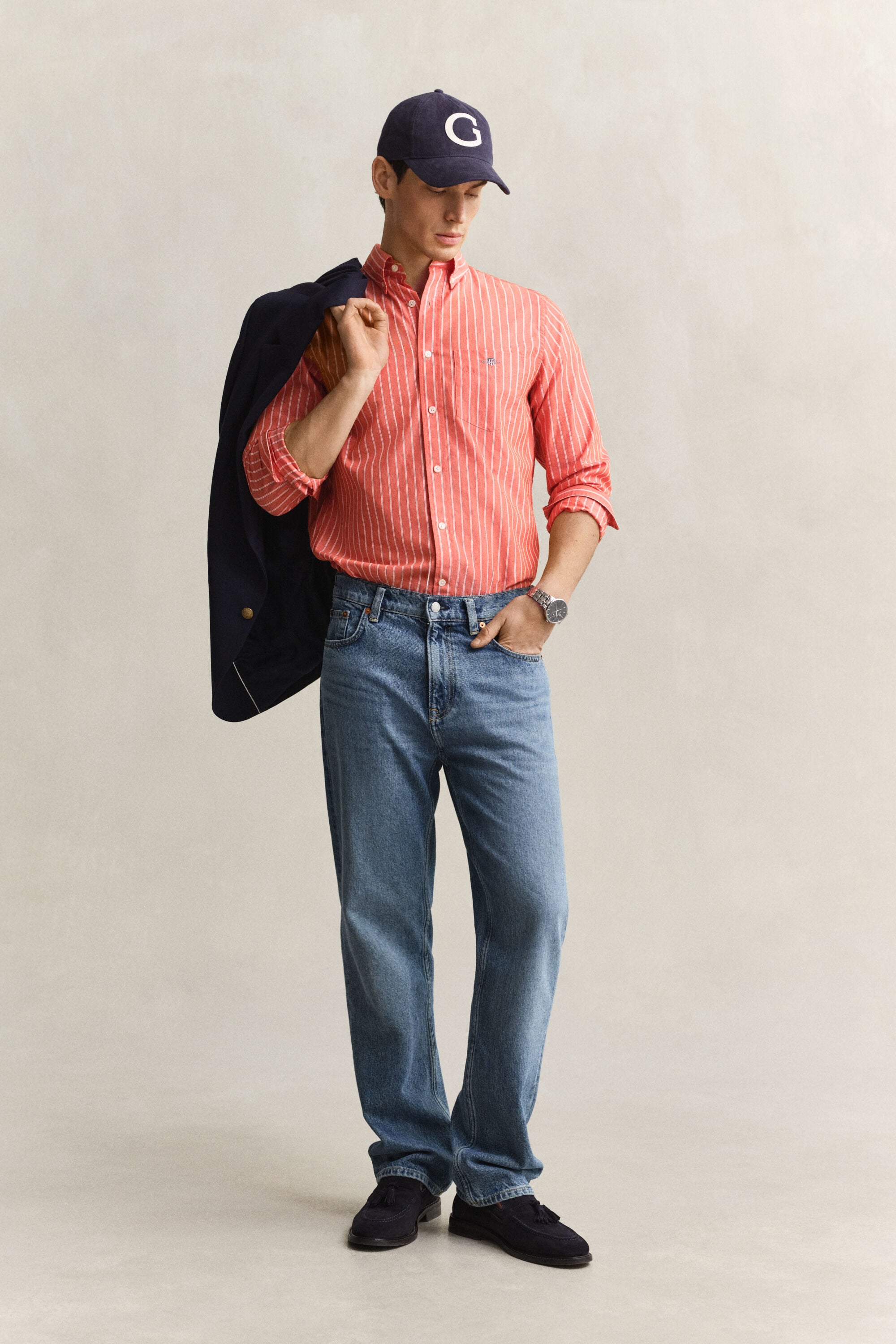Striped Classic Poplin Shirt