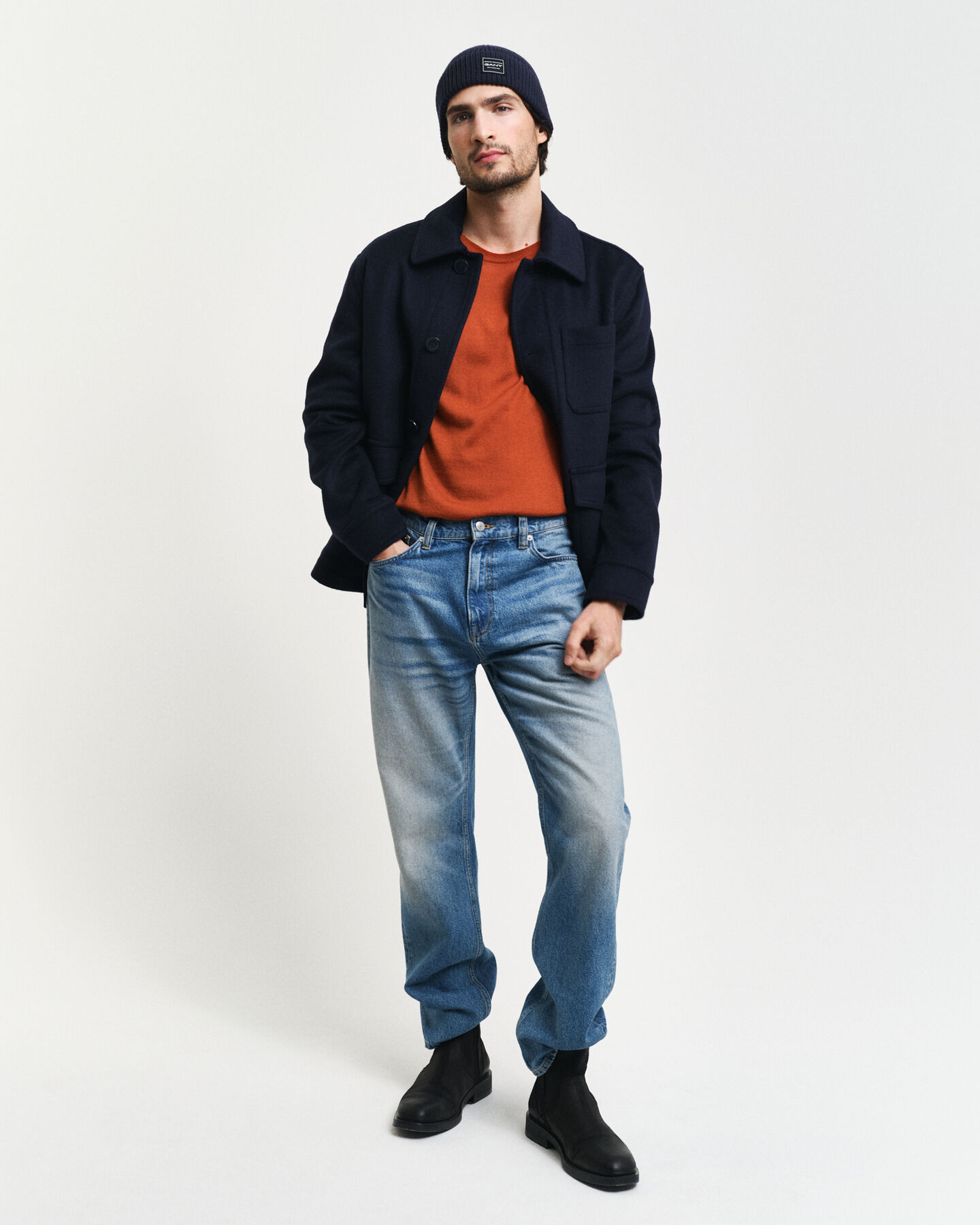 Extra Fine Merino Wool Crew Neck Sweater