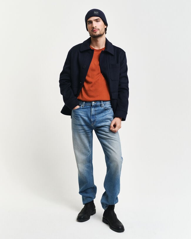 Extra Fine Merino Wool Crew Neck Sweater