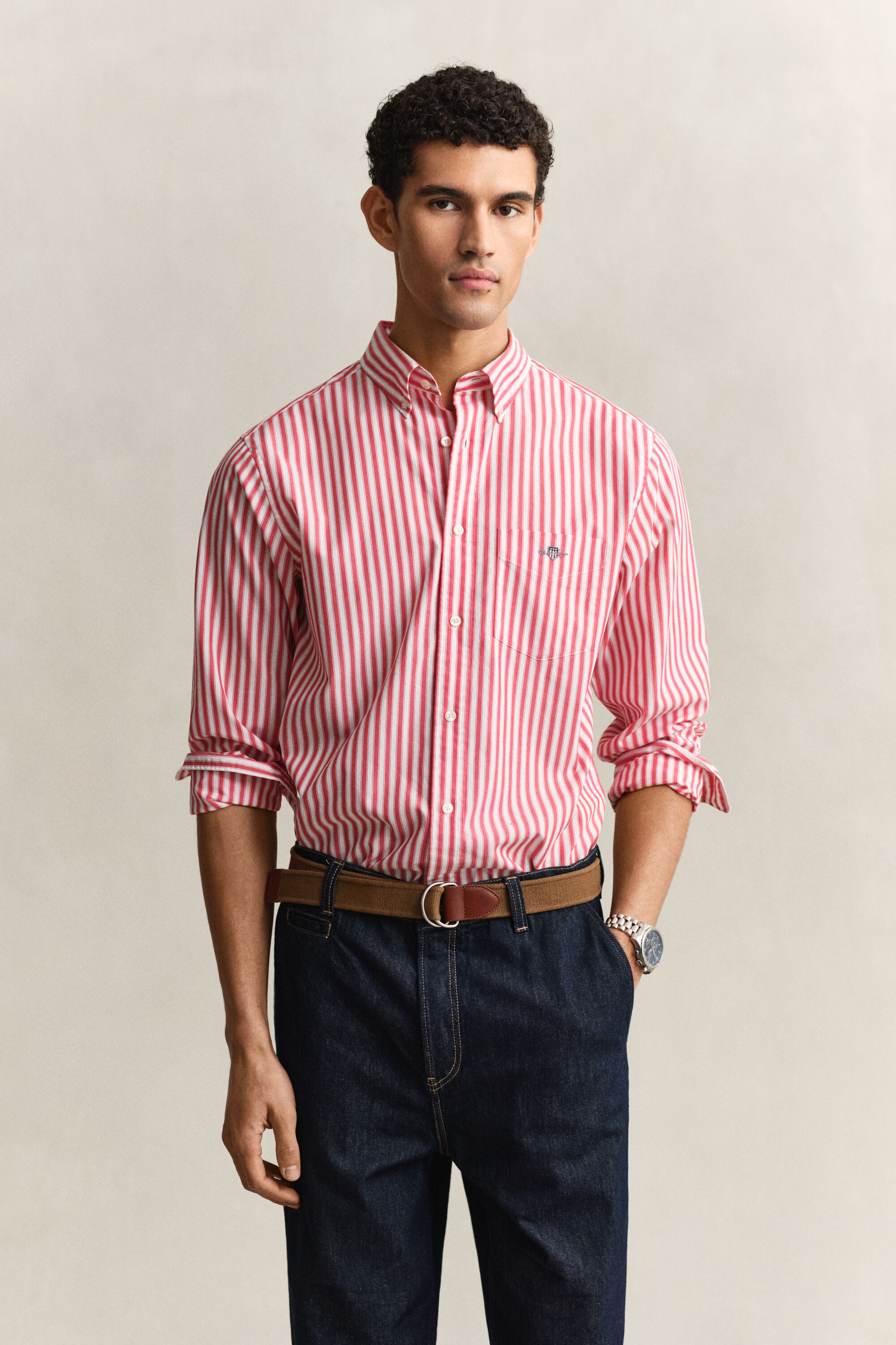 Striped Classic Poplin Shirt