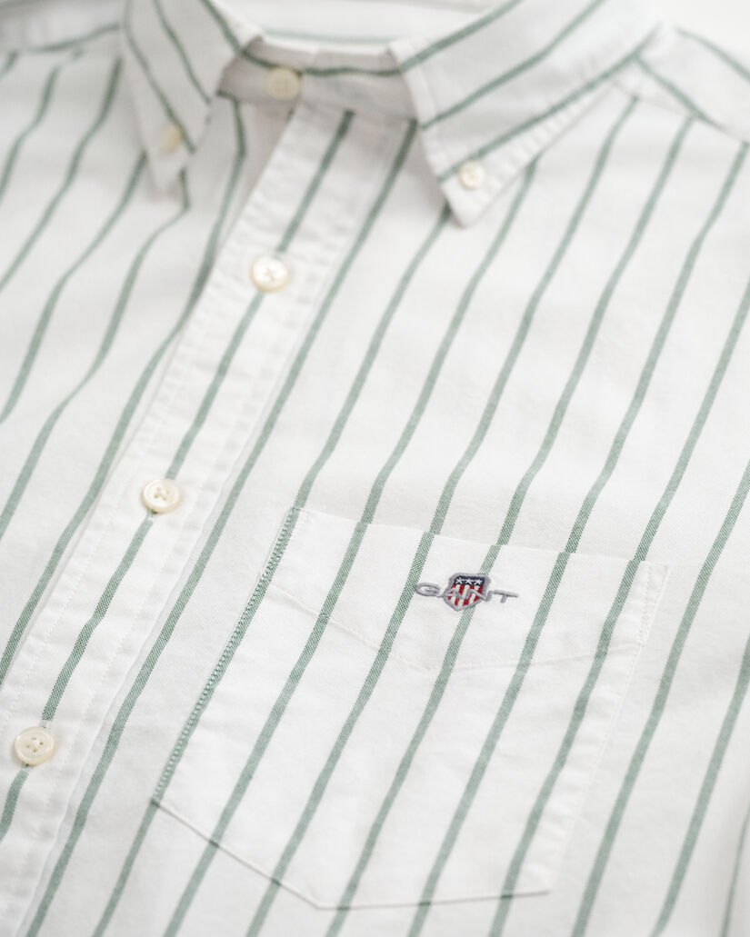 Regular Fit Striped Classic Oxford Shirt