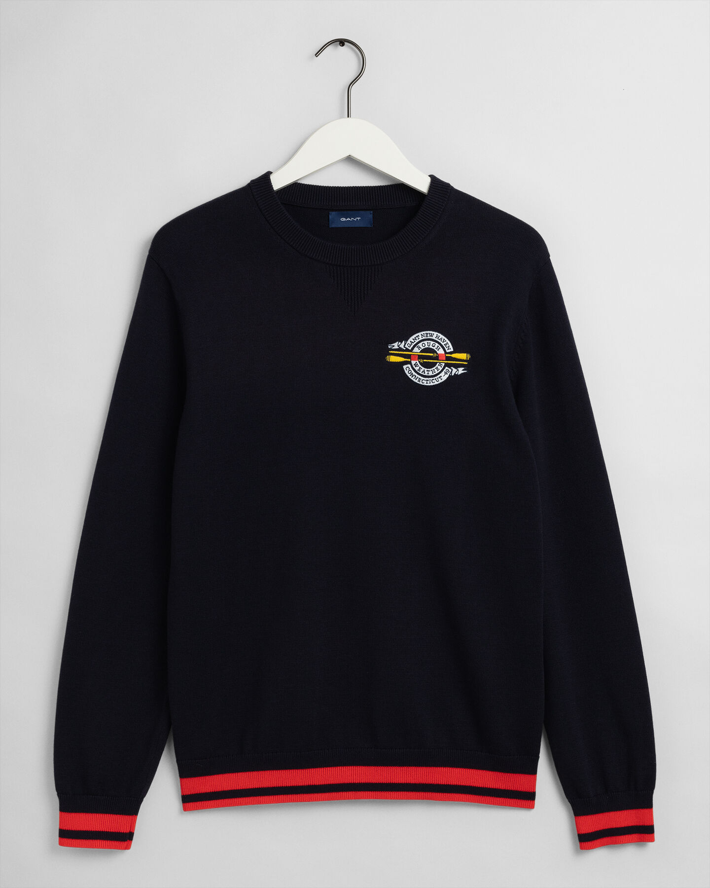 Rough Weather Crest Crew Neck Sweater