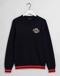 Rough Weather Crest Crew Neck Sweater
