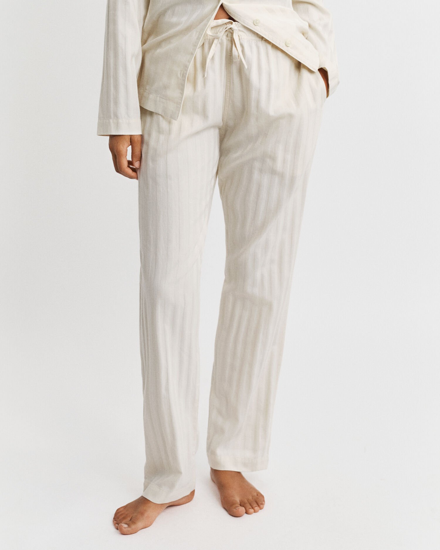 Satin Stripe Pajama Set Gift Box