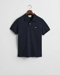 Slim Fit Shield Piqué Polo Shirt