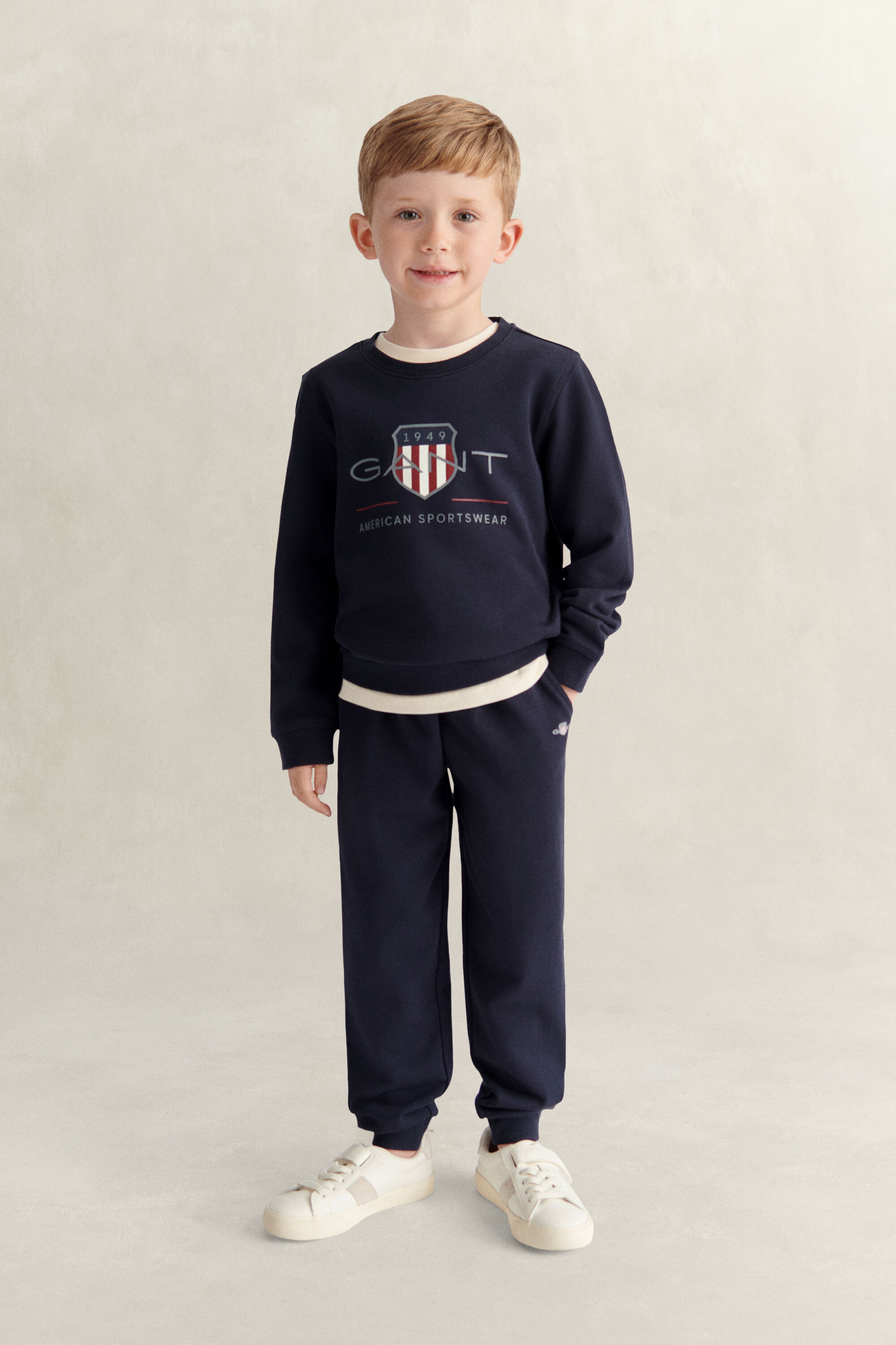 Boys Archive Shield Sweatshirt & Sweatpants Set