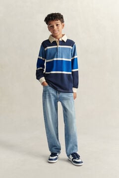 Teen Boys Relaxed Fit Jeans — WORN WASH 7