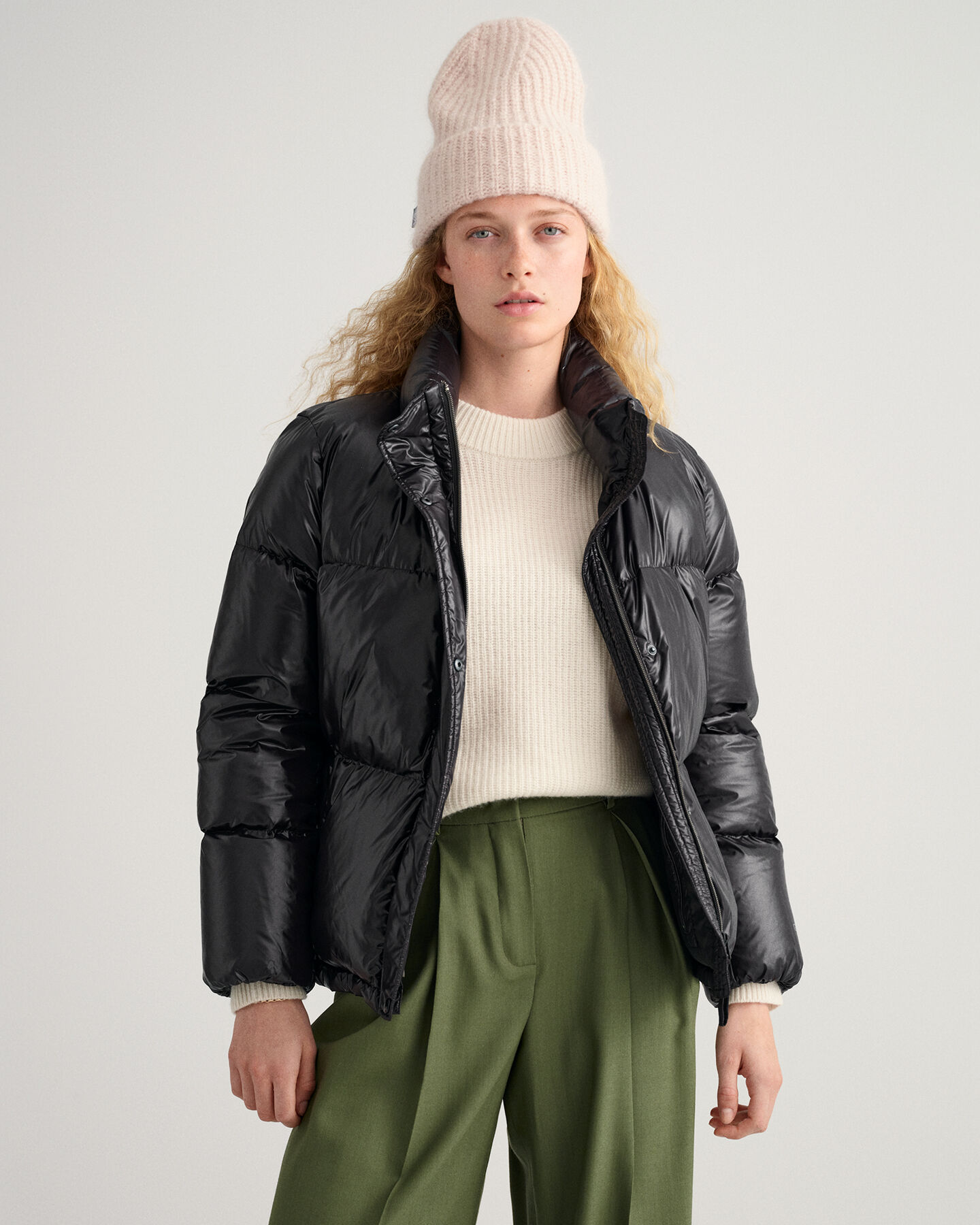 Cropped Down Jacket