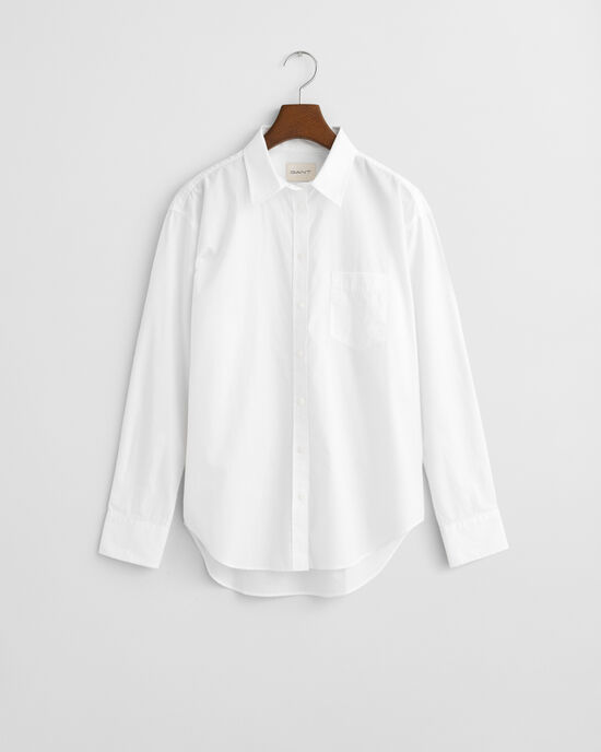 Relaxed Fit Classic Poplin Shirt