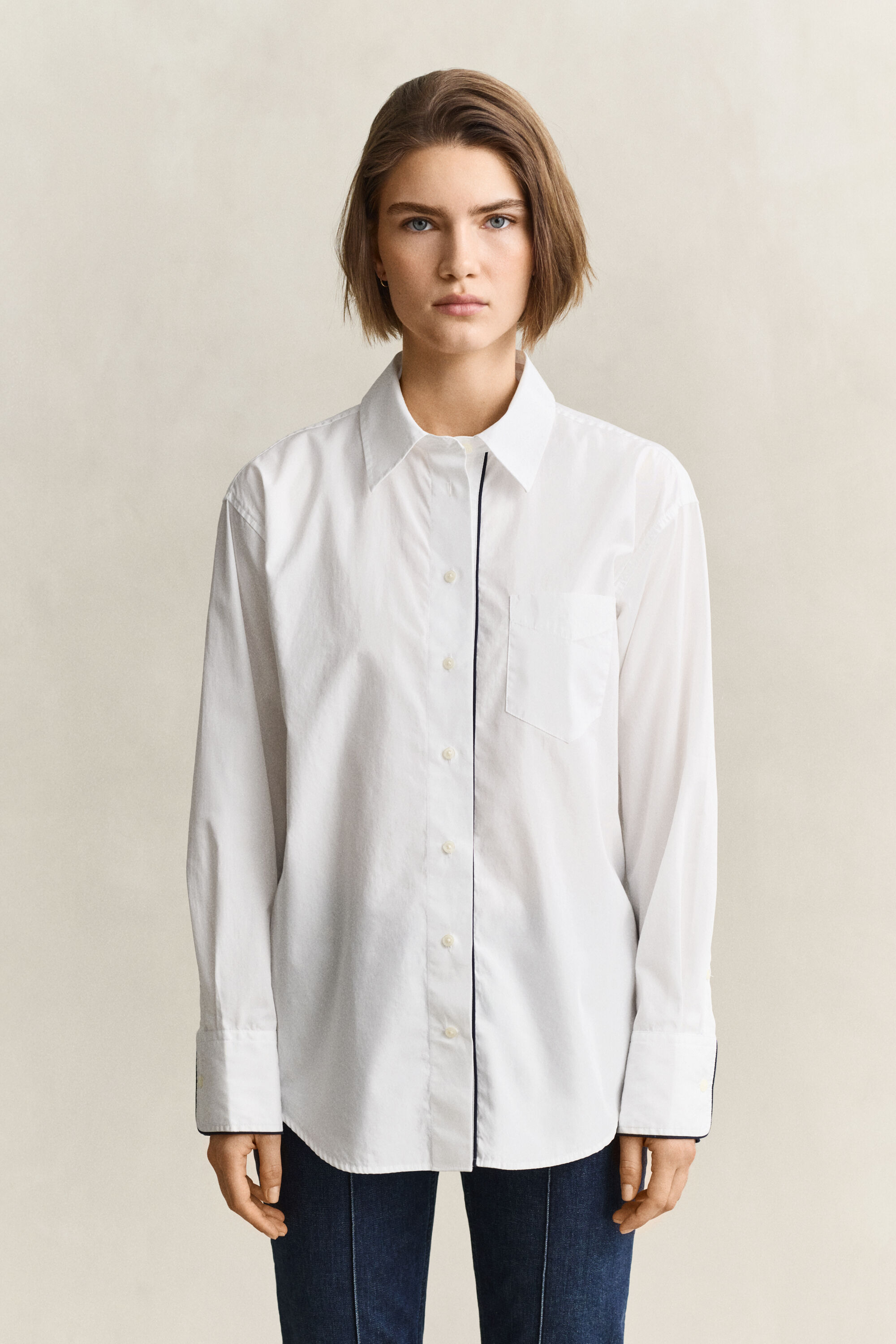 Piping Detail Shirt