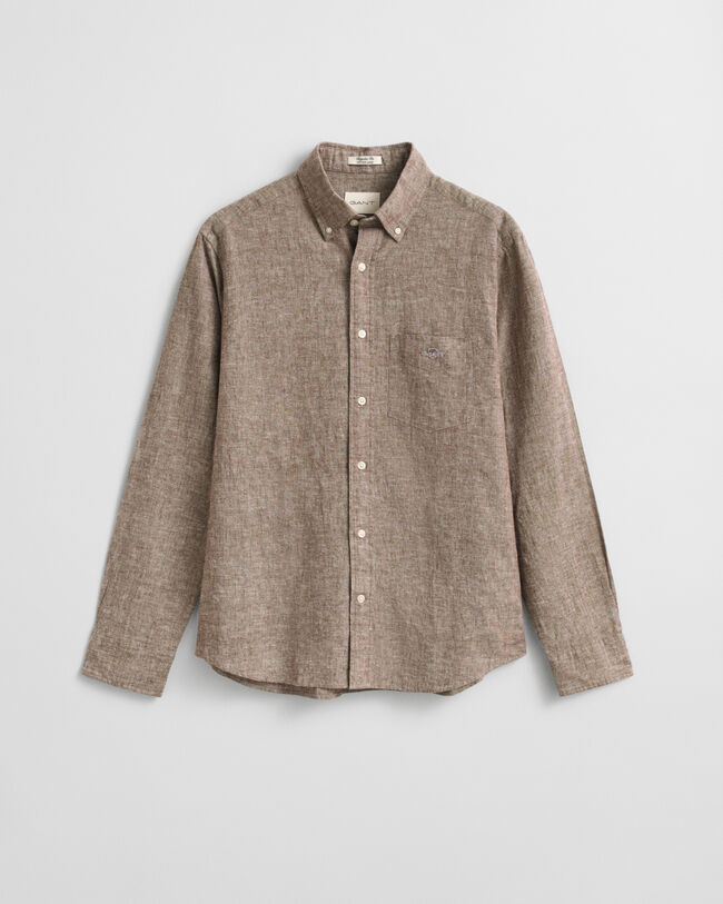 Regular Fit Cotton Linen Shirt