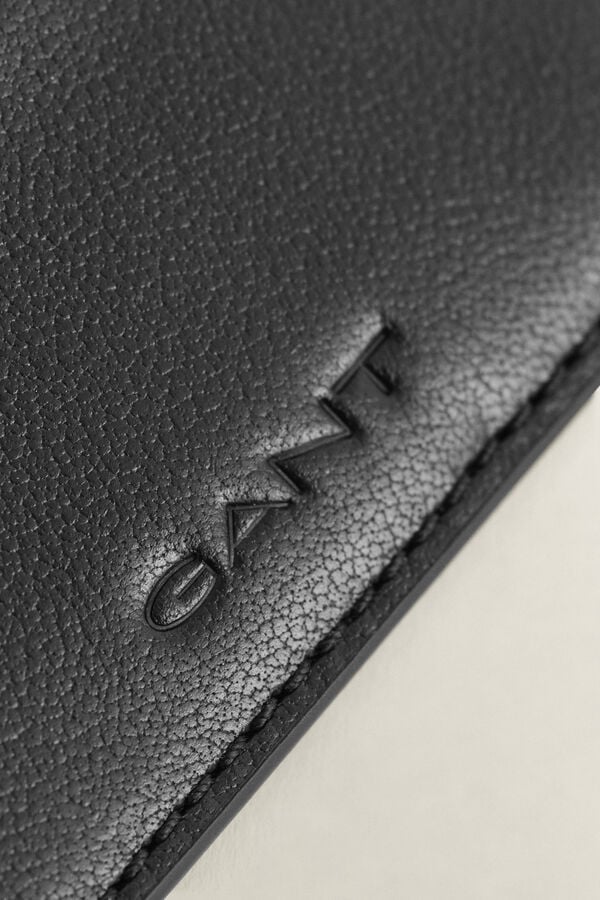 Leather Card Holder — BLACK