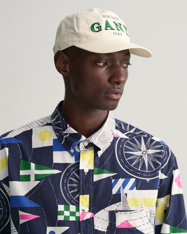 Relaxed Fit Sailing Print Shirt