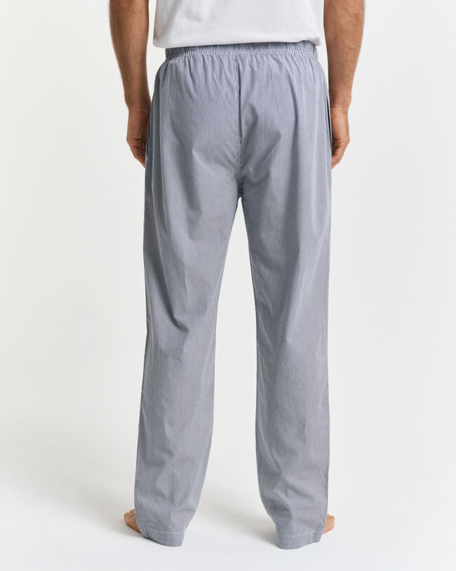 Striped Poplin Pajama Pants