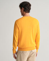 Cotton Linen Crew Neck Sweater