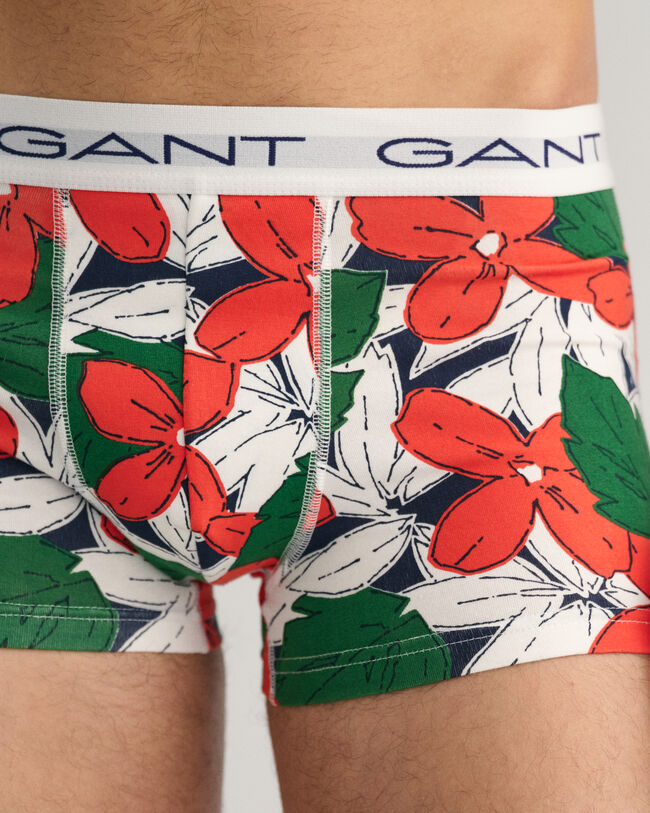 3-Pack Floral Print Trunks