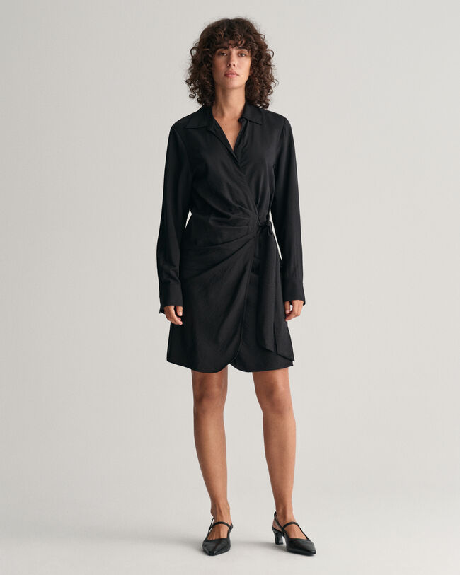 Wrap Shirt Dress