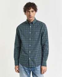 Regular Fit Checked Classic Poplin Shirt