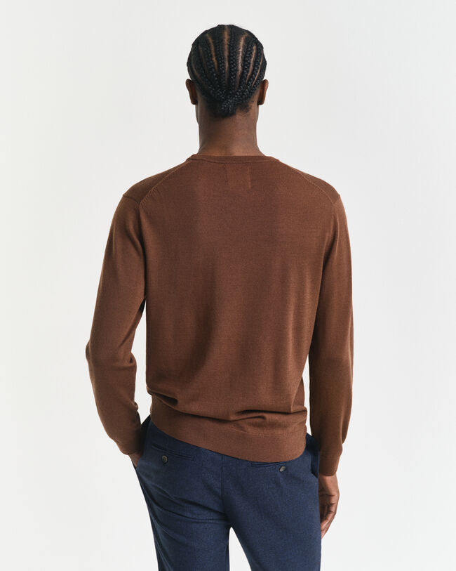 Merino Wool Crew Neck Sweater