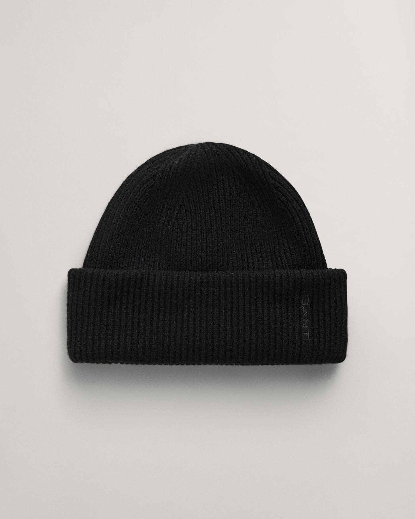 Ribbed Wool Beanie