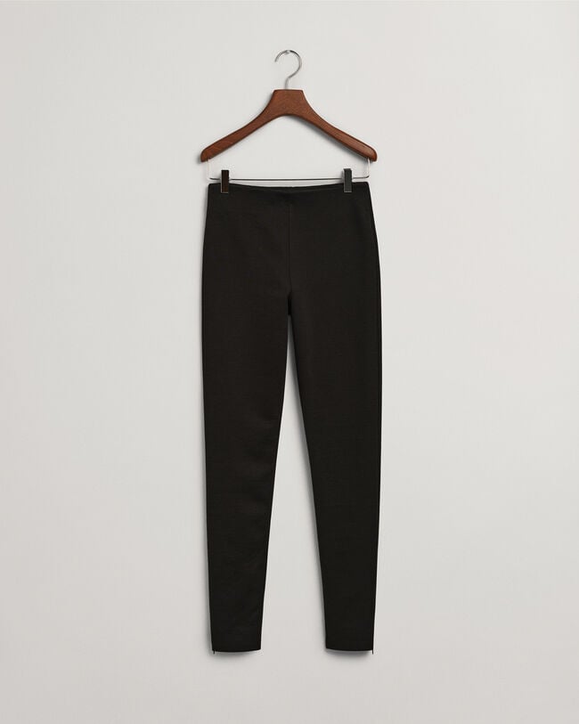 Side Zip Jersey Leggings