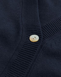 Light Cotton V-Neck Cardigan