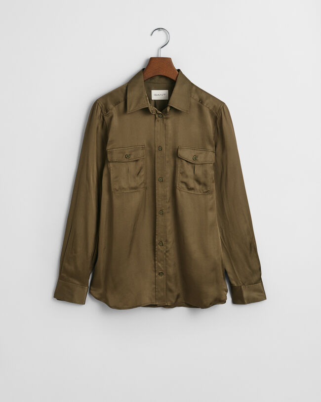 Regular Fit Pocket Shirt