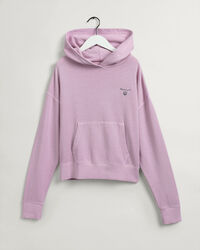 Teen Girls Contrast Shield Hoodie