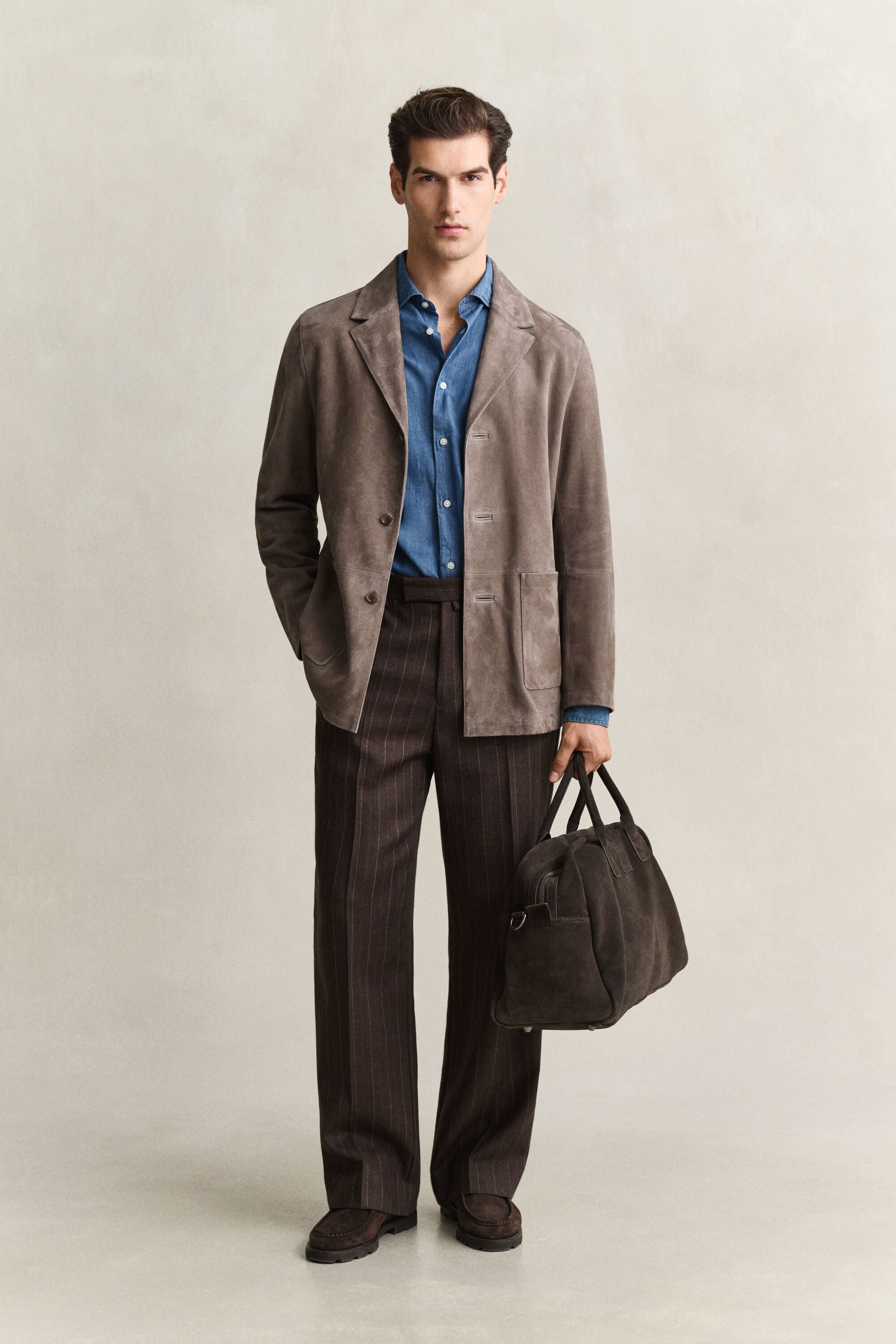 Suede Blazer