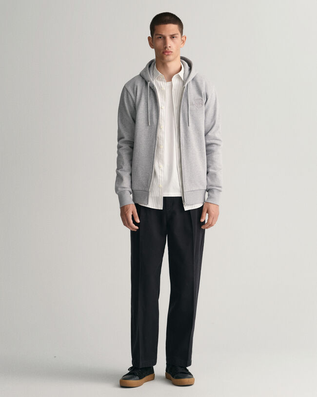 Tonal Archive Shield Zip Hoodie