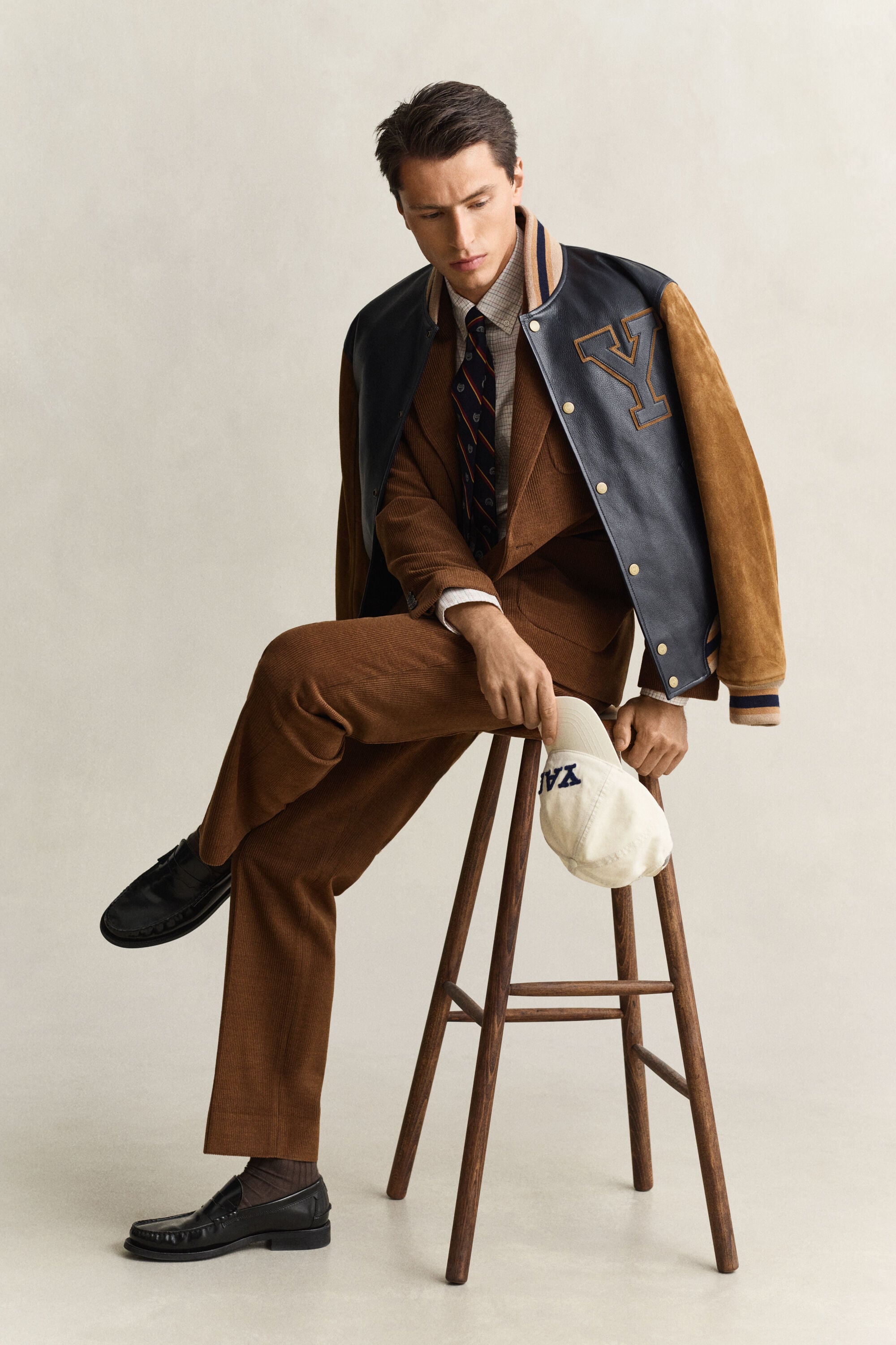 Gant x Yale Wool Corduroy Blazer