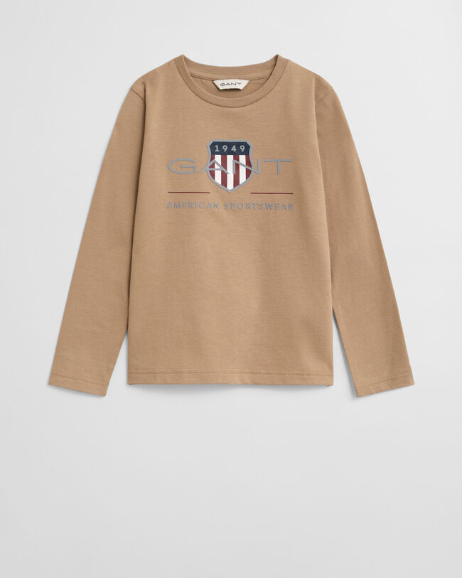 Kids Archive Shield Long Sleeve T-Shirt