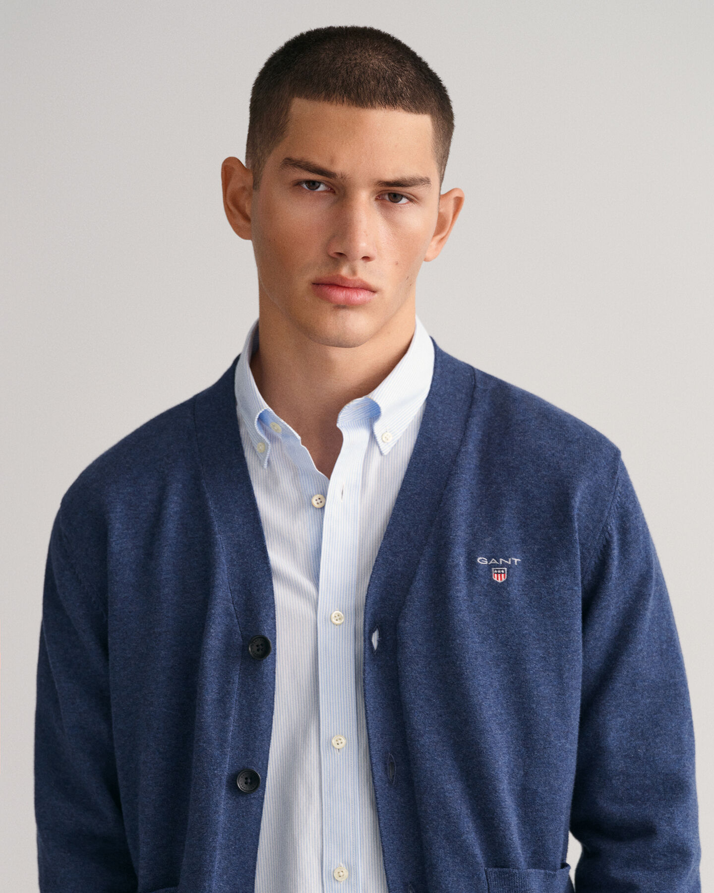 Classic Cotton V-Neck Cardigan