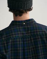 Regular Fit Checked Corduroy Shirt