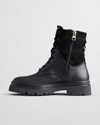 Aligrey Leather Lace Up Boots