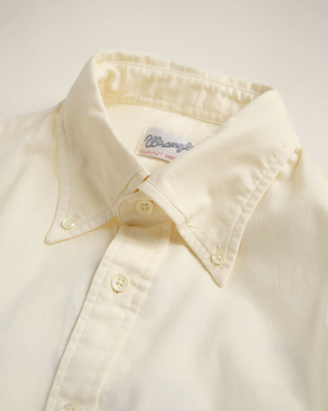 GANT x Wrangler Relaxed Fit Embroidered Oxford Shirt