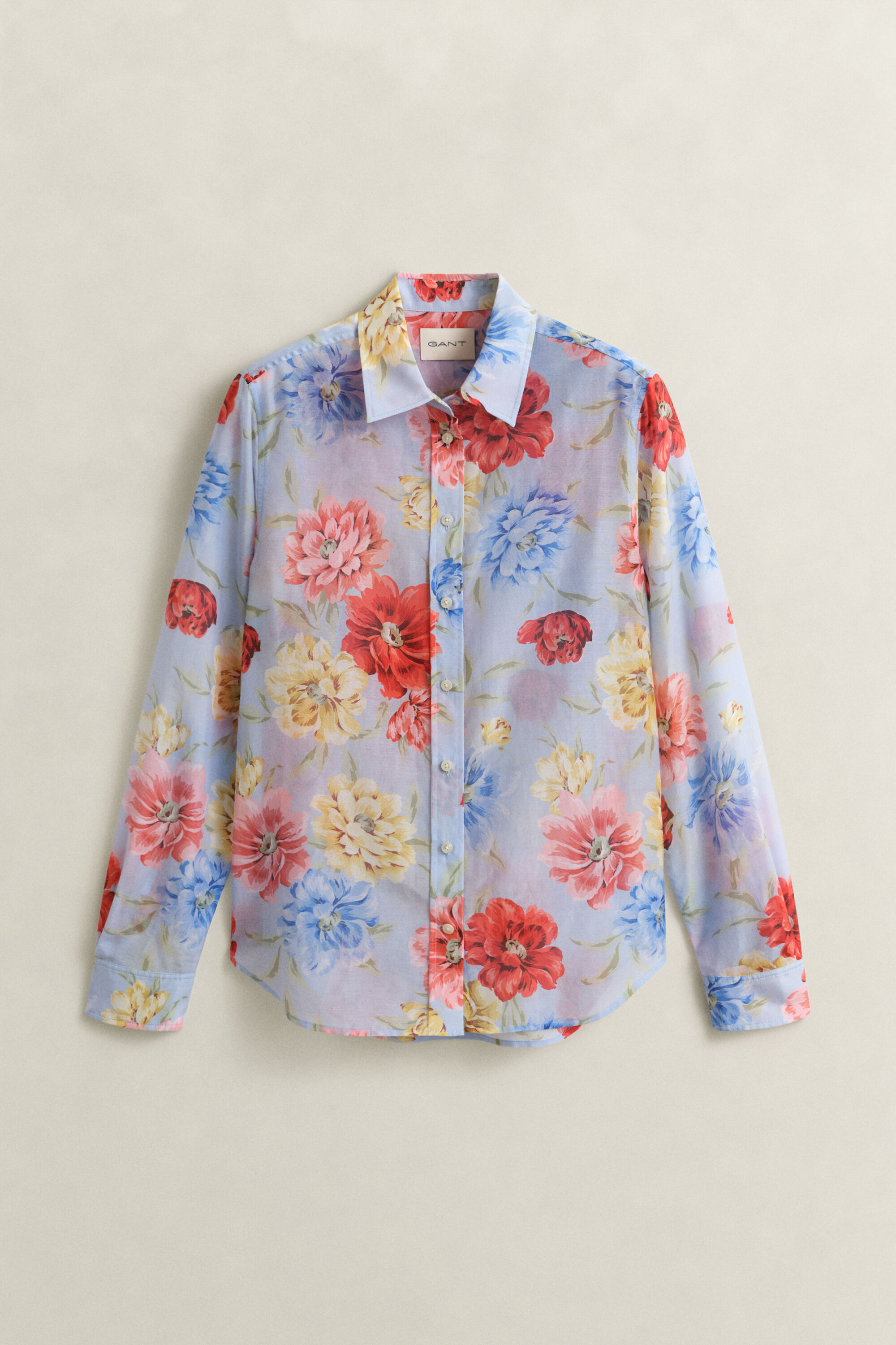 Floral Cotton Silk Shirt