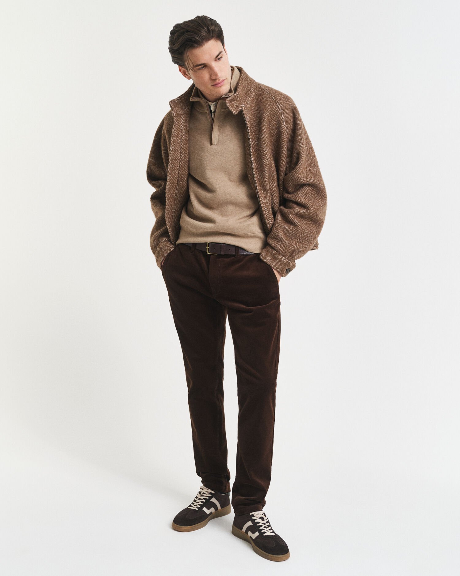 Slim Fit Corduroy Chinos