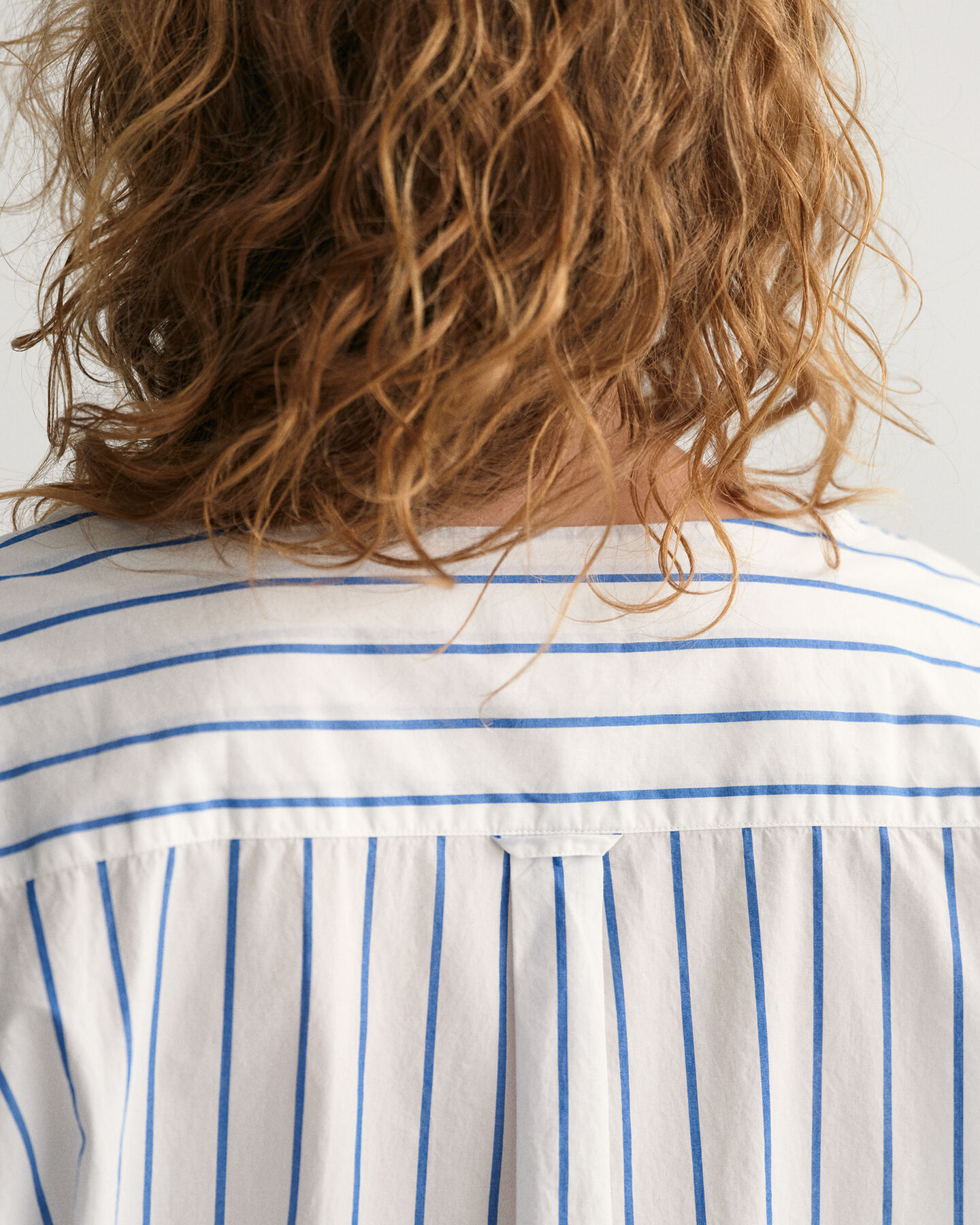 Relaxed Fit Popover Striped Shirt