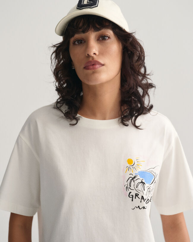 Grande Mare Print T-Shirt