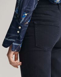 Relaxed Fit Sailing Print Cotton Silk Blouse