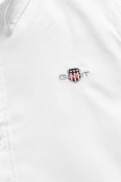Boys Shield Oxford Shirt — WHITE 1