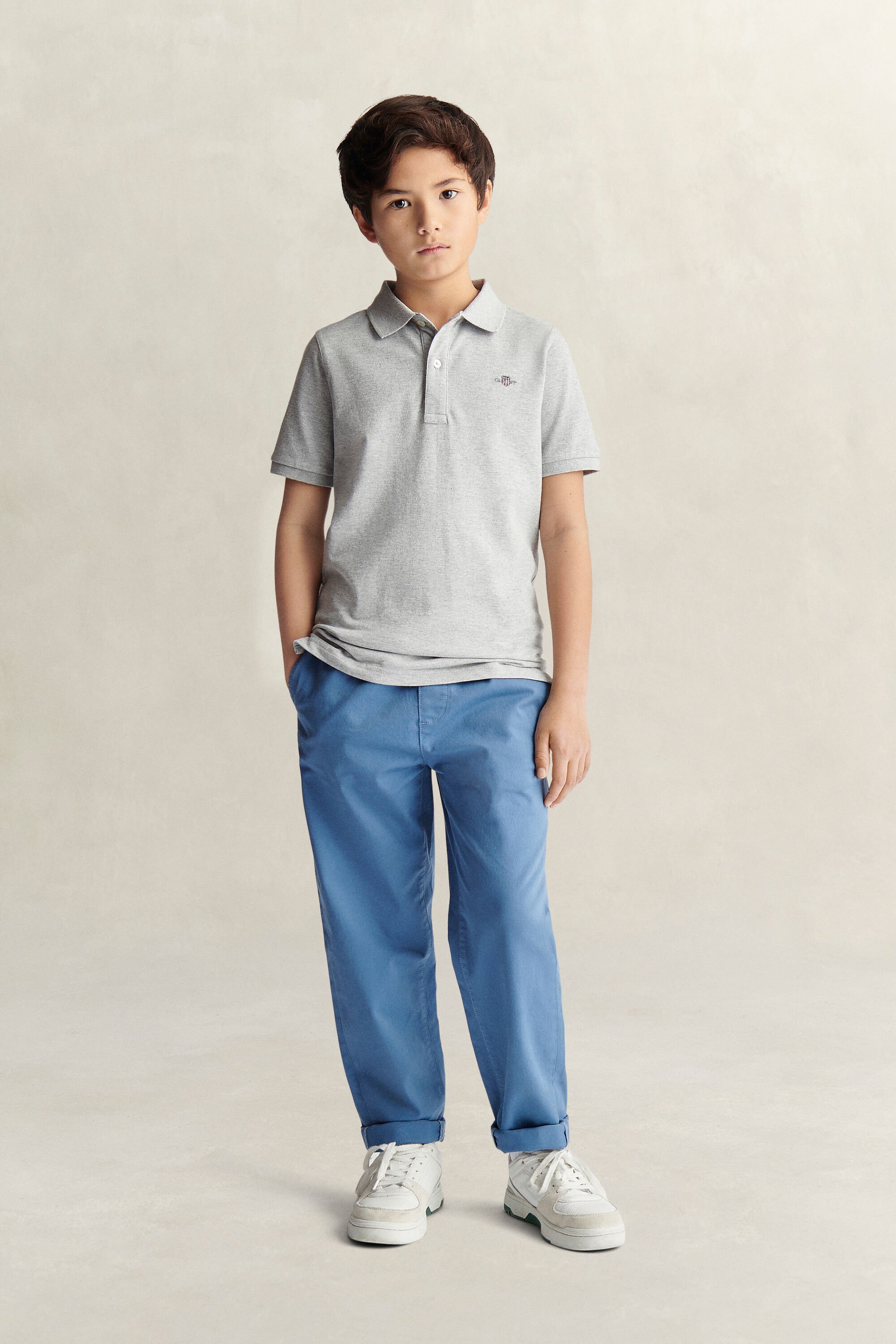 Teens Shield Piqué Polo Shirt