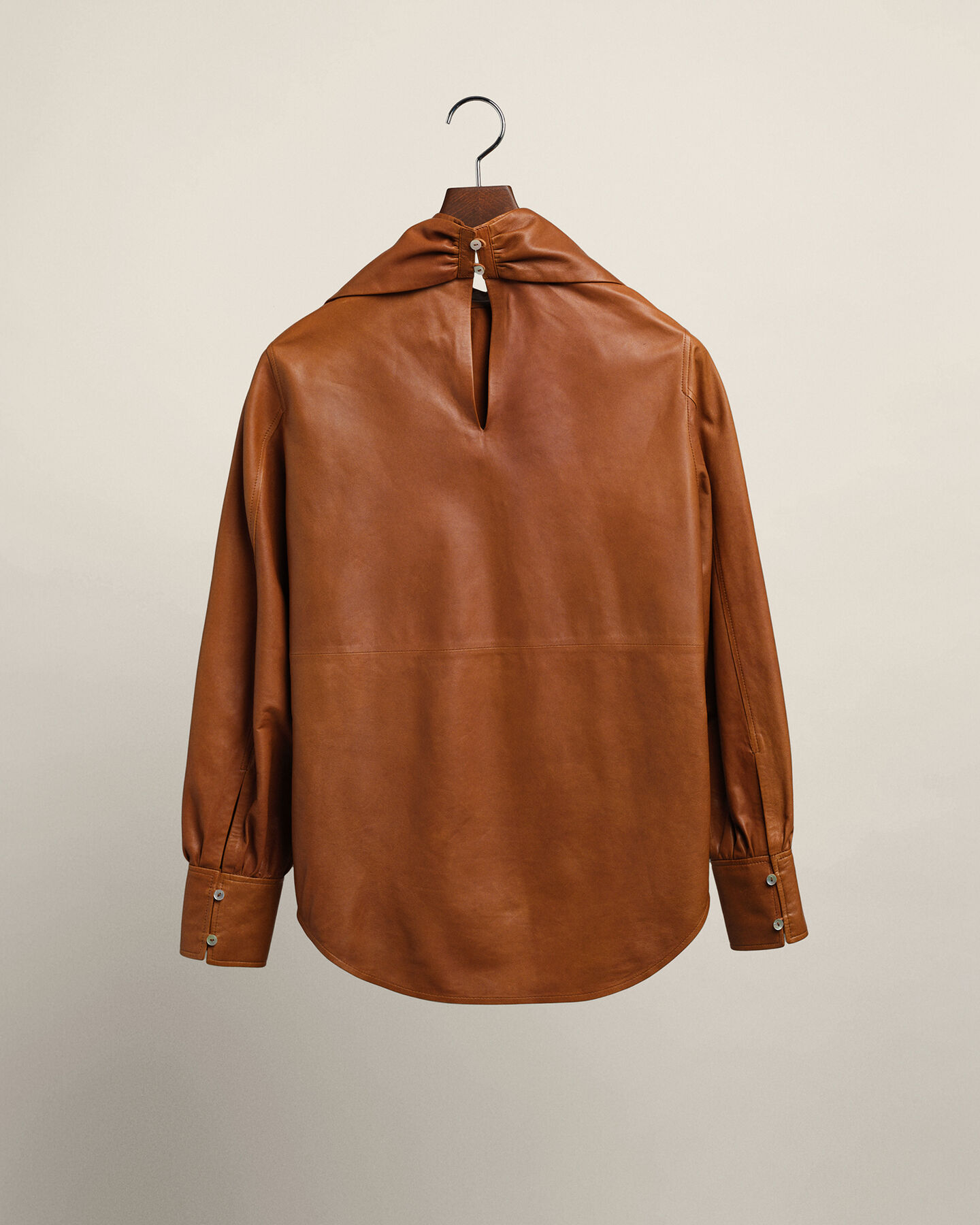 GANT x Wrangler Leather Bow Shirt