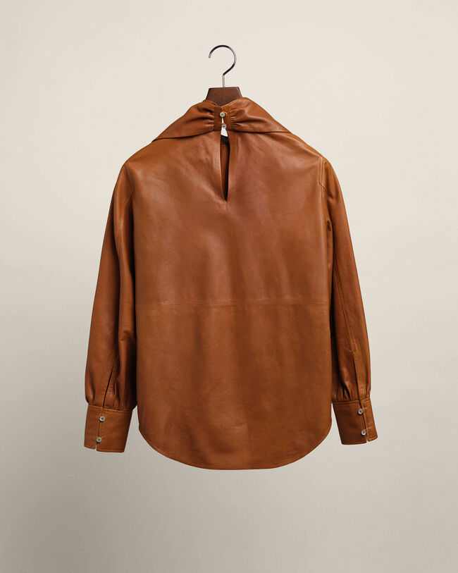 GANT x Wrangler Leather Bow Shirt