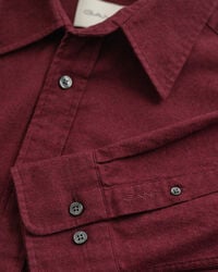 Regular Fit Melange Flannel Shirt