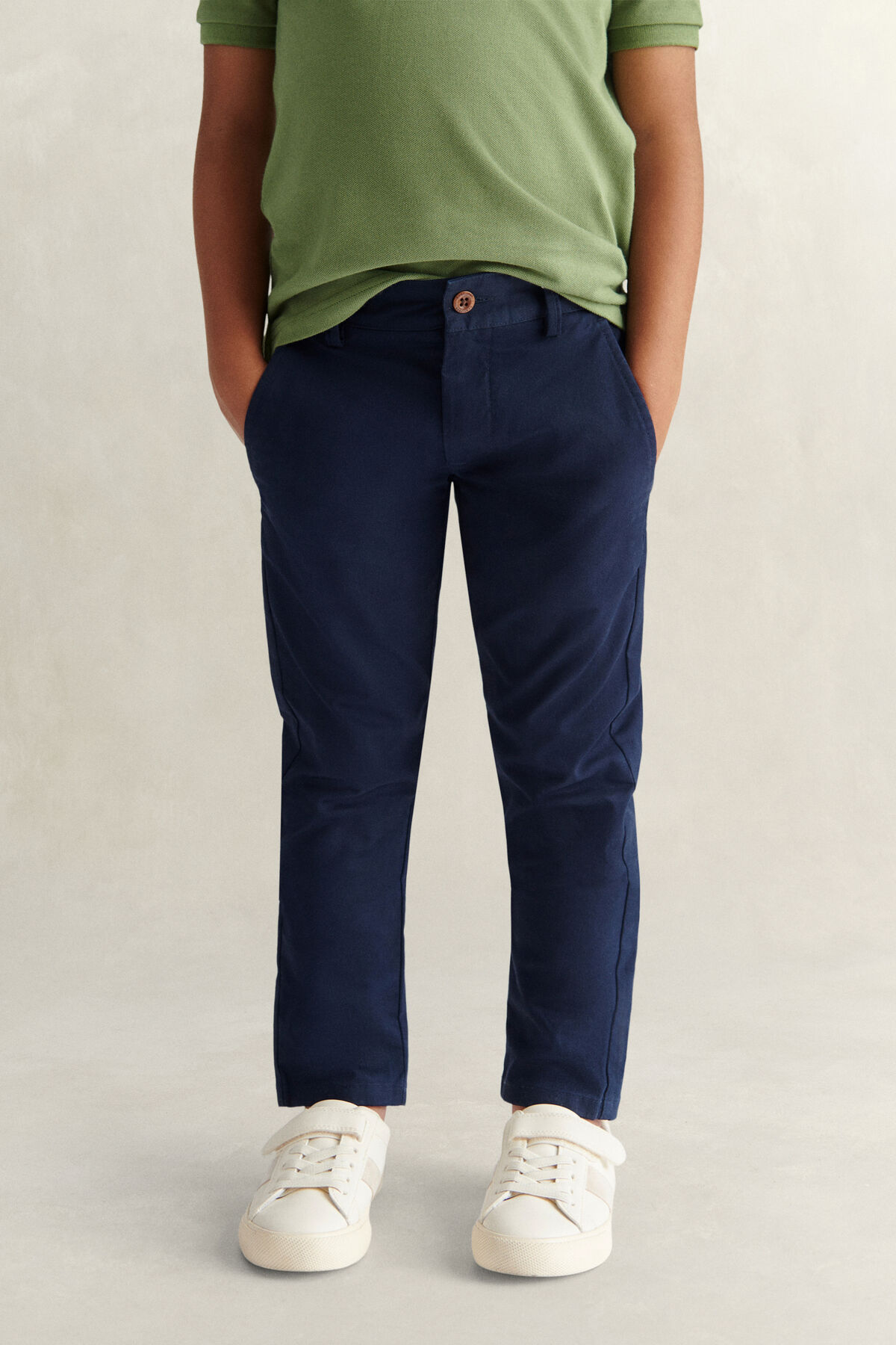 Boys Chinos — MARINE