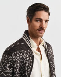 Jacquard Cardigan